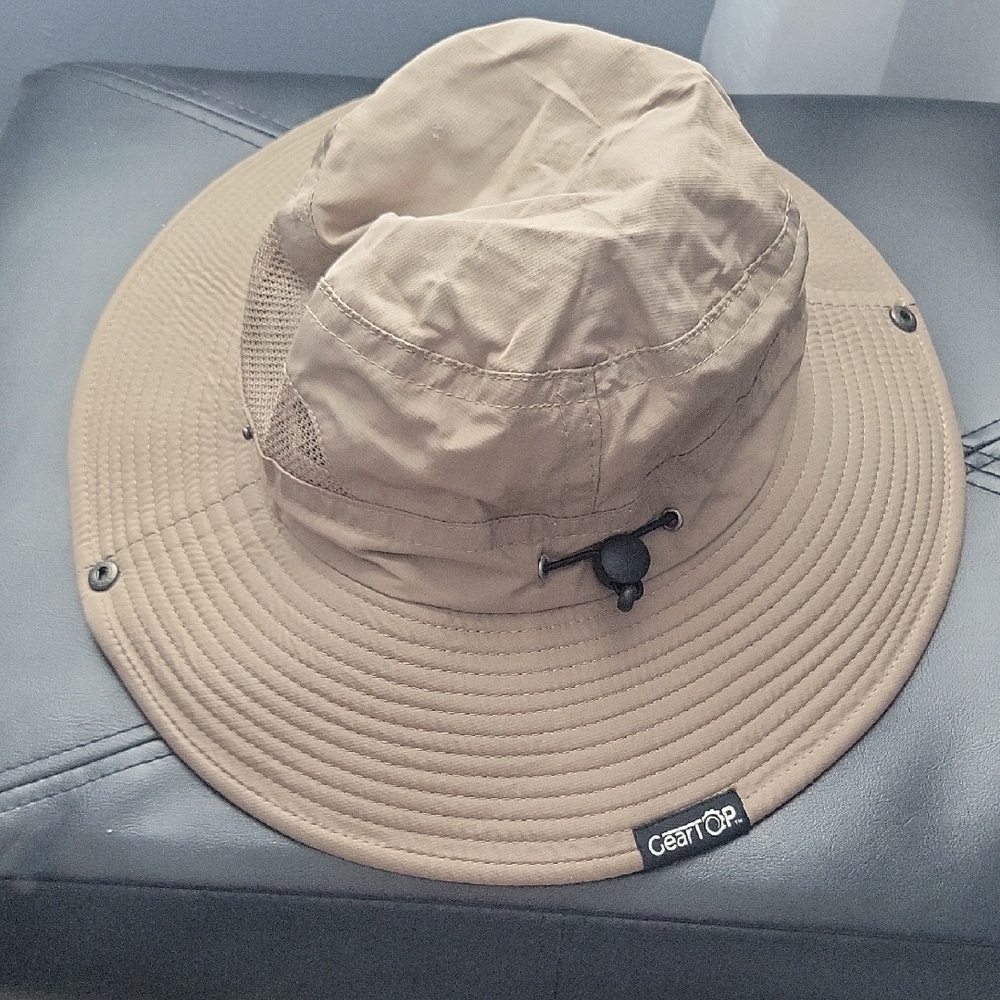 Men's Tan Sun Hat
